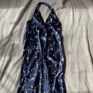 Vintage Halter Slip Dress